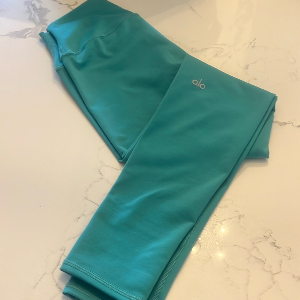 ALO Yoga Women's Teal Leggings